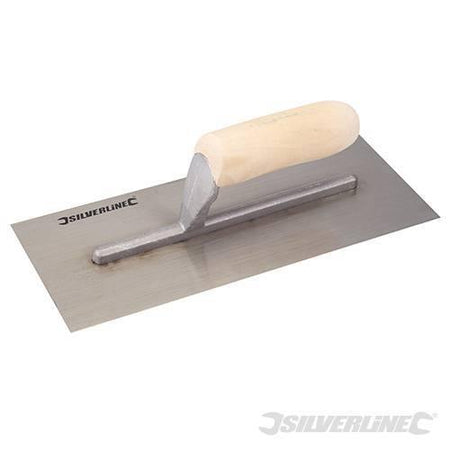 Cazzuola Silverline in acciaio per intonacatura 280 mm manico in legno Prezzo Silverline
