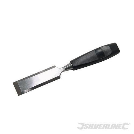 Scalpelli per legno in acciaio manico rivestito in plastica Silverline Silverline