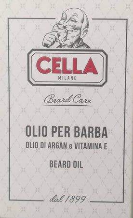 Cella Milano Olio Barba 50 ml Olio di Argan e Vitamina E Beard Oil Salute e cura della persona/Rasatura epilazione e rimozione peli/Trattamenti post rasatura o depilazione/Balsami e oli per barba/Balsami per barba Profumeria Chèri - Locri, Commerciovirtuoso.it