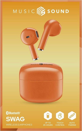 Cellularline-ms-auricolari-swag-tws-bt-arancione