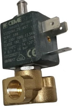 CEME ELETTROVALVOLA 3 VIE ATTACCHI FEMMINA 1/8 GAS OREFIZIO 1,2 mm. 4 WATT Casa e cucina/Grandi elettrodomestici/Accessori e parti di ricambio/Tubi del gas Rossi Ricambi - Venetico Marina, Commerciovirtuoso.it