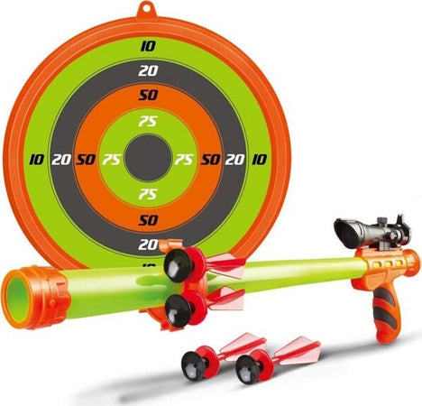 Cerbottana Giocattolo Per Bambini Con 5 Frecce Impugnatura Mirino E Bersaglio Giochi e giocattoli/Sport e giochi all'aperto/Pistole a proiettili morbidi/Pistole in gommapiuma Trade Shop italia - Napoli, Commerciovirtuoso.it