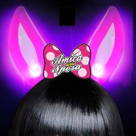 Cerchietto Coniglietta Happy Days Con Fiocco “amica Della Sposa” Addio Al Nubilato Party Salute e cura della persona/Erotismo e contraccezione/Sex toys/Gadget per addio al nubilato e al celibato Kondorama - Martinsicuro, Commerciovirtuoso.it