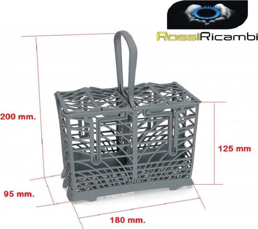 CESTELLO PORTA POSATE LAVASTOVIGLIE IGNIS WHIRLPOOL BAUKNECHT - 481290508687 Casa e cucina/Grandi elettrodomestici/Accessori e parti di ricambio/Ricambi e accessori per lavastoviglie/Cestelli per lavastoviglie Rossi Ricambi - Venetico Marina, Commerciovirtuoso.it