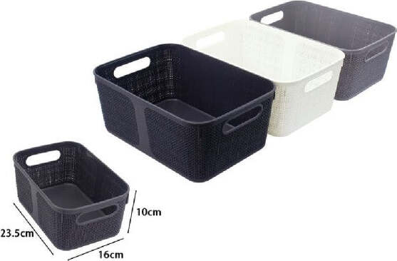 Cestino-Porta-Oggetti-Cesto-Organizer-Rettangolare-Porta-Tutto-Bagno-Casa-79463