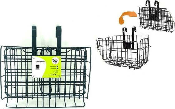 Cestino-Portapacchi-Anteriore-Richiudibile-Alluminio-Per-Bici-Bicicletta-Xc-2640