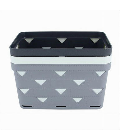 Cesto Cestino Porta Tutto Oggetti Organizzatore Rettangolare 30x21.5x16 Cm 10719