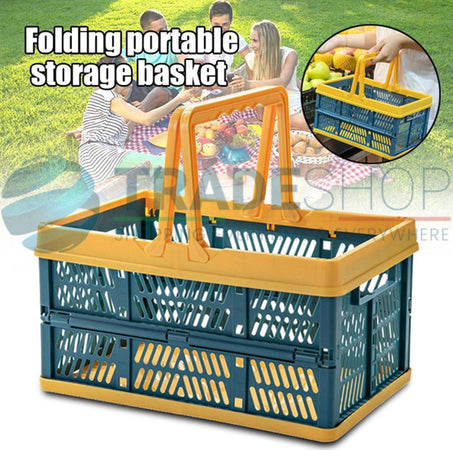 Cesto Contenitori Cestino Portaoggetti Organizer Cassetta Pieghevole Impilabile Casa, arredamento e bricolage > Arredamento > Portaoggetti Trade Shop italia - Napoli, Commerciovirtuoso.it