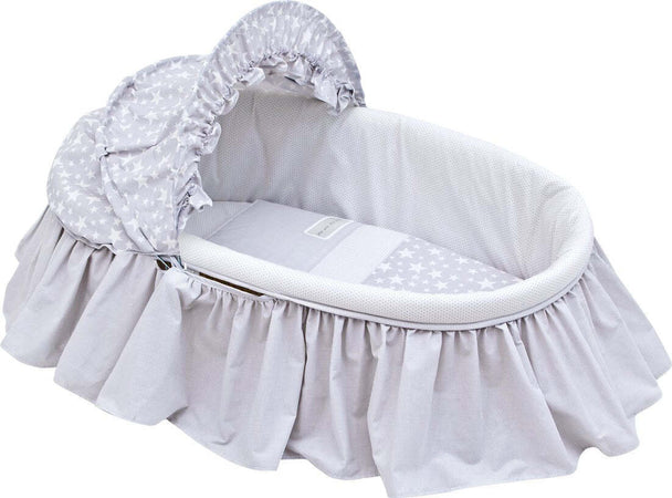 Cestone Con Capotta Une Star Grigio 39X80X25 Cm Casa e cucina/Arredamento/Cameretta bambini/Lettini per neonati e bambini/Culle/Culla da trasporto La Casa Del Bebè - Napoli, Commerciovirtuoso.it