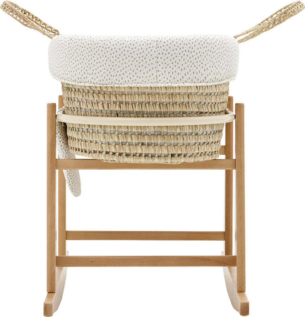 Cestone Mio Cuco+P.CesTaglia  Legno California Rosa/Fiori 49X86X61 Cm Casa e cucina/Arredamento/Cameretta bambini/Lettini per neonati e bambini/Culle basculanti La Casa Del Bebè - Napoli, Commerciovirtuoso.it