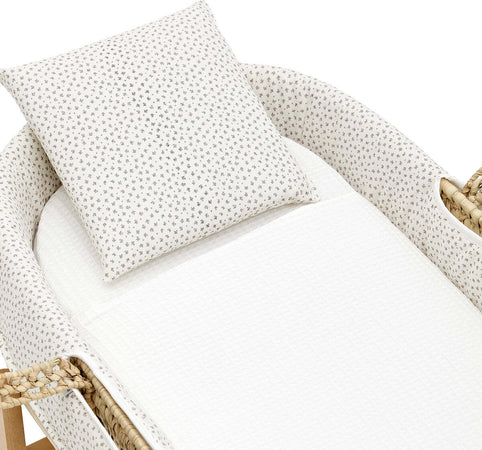 Cestone Mio Cuco+P.CesTaglia  Legno California Rosa/Fiori 49X86X61 Cm Casa e cucina/Arredamento/Cameretta bambini/Lettini per neonati e bambini/Culle basculanti La Casa Del Bebè - Napoli, Commerciovirtuoso.it