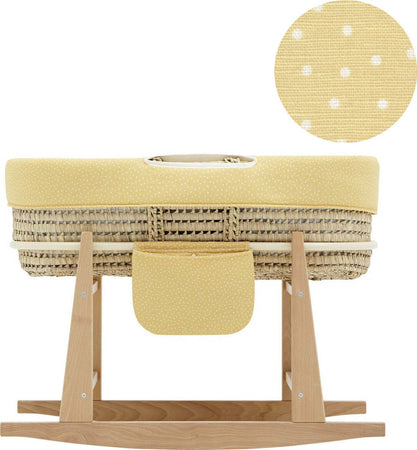 Cestone Mio Cuco+P.CesTaglia  Legno New York Mostaza Casa e cucina/Arredamento/Cameretta bambini/Lettini per neonati e bambini/Culle basculanti La Casa Del Bebè - Napoli, Commerciovirtuoso.it