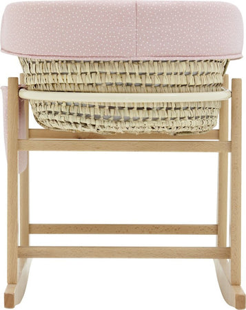 Cestone Mio Cuco+P.CesTaglia  Legno San Francisco Rosa 49X86X61 Cm Casa e cucina/Arredamento/Cameretta bambini/Lettini per neonati e bambini/Culle basculanti La Casa Del Bebè - Napoli, Commerciovirtuoso.it