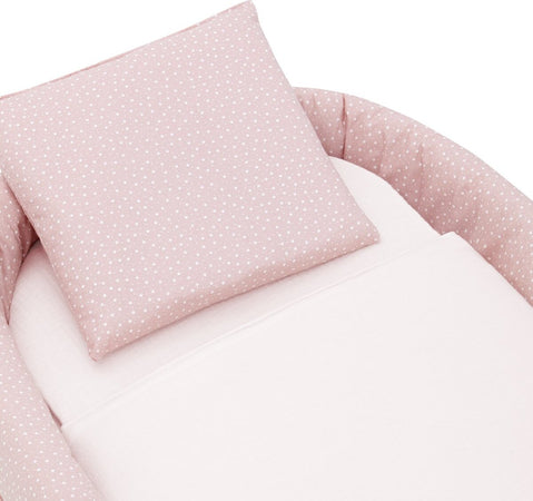 Cestone Mio Cuco+P.CesTaglia  Legno San Francisco Rosa 49X86X61 Cm Casa e cucina/Arredamento/Cameretta bambini/Lettini per neonati e bambini/Culle basculanti La Casa Del Bebè - Napoli, Commerciovirtuoso.it