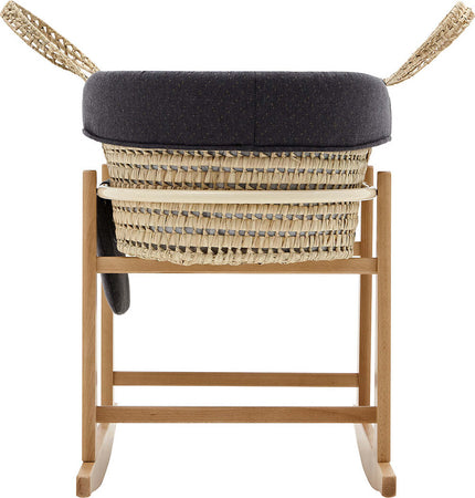 Cestone Mio Cuco+P.CesTaglia  Legno Texas Grigio/Fiori 49X86X61 Cm Casa e cucina/Arredamento/Cameretta bambini/Lettini per neonati e bambini/Culle basculanti La Casa Del Bebè - Napoli, Commerciovirtuoso.it