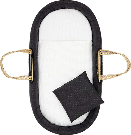 Cestone Mio Cuco+P.CesTaglia  Legno Texas Grigio/Fiori 49X86X61 Cm Casa e cucina/Arredamento/Cameretta bambini/Lettini per neonati e bambini/Culle basculanti La Casa Del Bebè - Napoli, Commerciovirtuoso.it