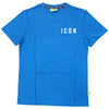 ICON t-shirt blu oceano logo lato cuore ICUS2S5T022 T-shirt ICON