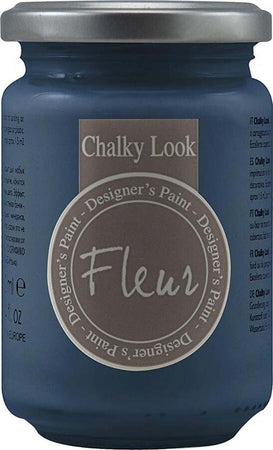 CHALKY-LOOK-FLEUR---DESIGNER'S-PAINT-COLORE-ACRILICO-OPACO-TRENDSETTER-BLUE-330ML