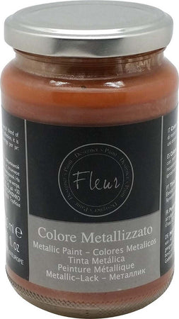 CHALKY-LOOK-FLEUR---DESIGNER'S-PAINT-COLORE-METALLIZATO-LINGOTTO-330ML