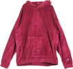 CHAMPION-Felpa-Cappuccio-Uomo-Hooded-Sweatshirt-Burgundy-da-uomo