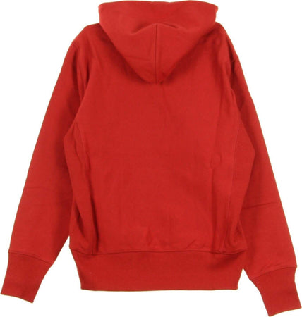 CHAMPION-Felpa-Cappuccio-Uomo-Hooded-Sweatshirt-Red-da-uomo
