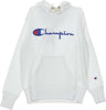CHAMPION-Felpa-Cappuccio-Uomo-Hooded-Sweatshirt-White-da-uomo