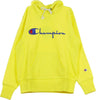 CHAMPION-Felpa-Cappuccio-Uomo-Hooded-Sweatshirt-Yellow-da-uomo