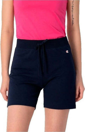 Champion-Legacy-Easywear-2.0-PRO-Jersey-Bermuda-Pantaloncini,-Blu-Marino,-Donna