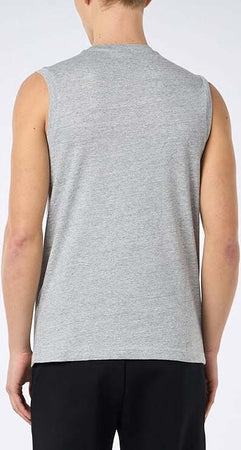 Champion-Legacy-Icons-Small-Script-Logo-Tank-S/L-UomoCrewneck-T-Shirt,-Grigio-Chiaro