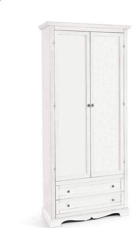 CHARLTON---armadio-2-ante-in-legno-massello-87x40x192-Bianco-Milani-Home