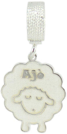 Charm pecorella Ajò in argento per bracciale base Filu & Trama
