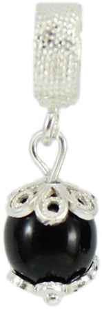 Charm pendente in argento su coccu per bracciale base Filu & Trama