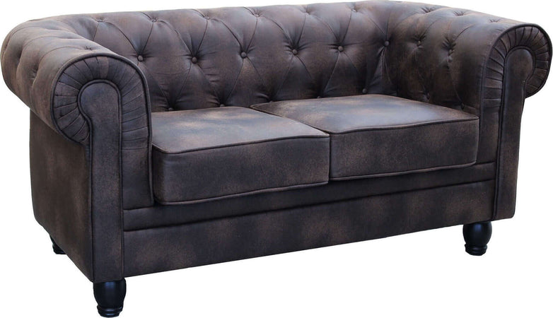 CHESTERFIELD---divano-vintage-in-ecopelle-2-posti-cm-152x74x82-h-Marrone-Milani-Home