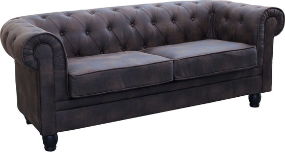 CHESTERFIELD---divano-vintage-in-ecopelle-3-posti-cm-197x74x82-h-Marrone-Milani-Home
