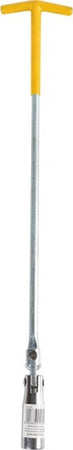 Chiave-Candela-Snodata-50cm-Diametro-21-Mm-Manutenzione-Auto-Impugnatura-Gommata