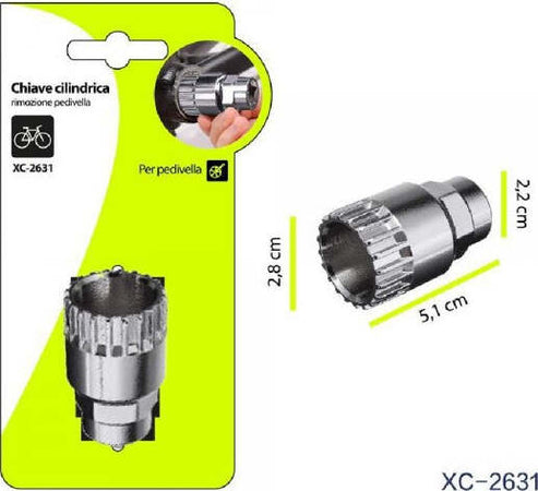 Chiave-Cilindrica-Strumento-Rimozione-Riparazione-Pedivella-Pedale-Bici-Xc-2631