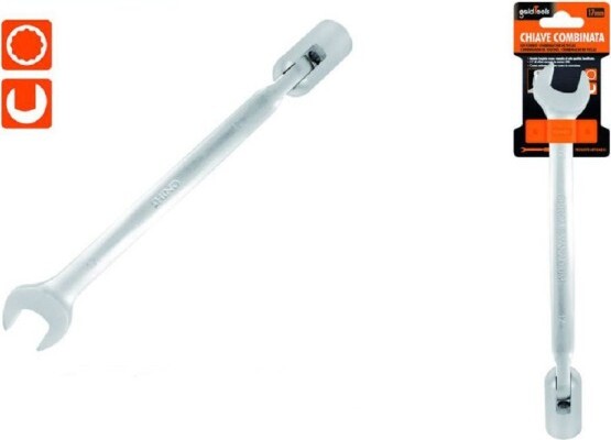 Chiave-Combinata-17mm-Fissa-E-A-Bussola-Poligonale-Con-Snodo-Cromo-Vanadio-97565