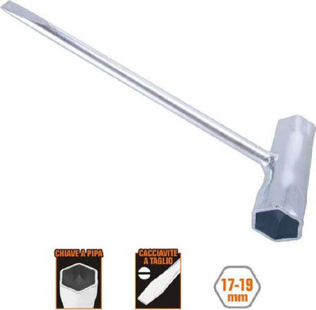 Chiave Combinata Per Candele A Pipa 17-19 Mm Cacciavite A Taglio Motoseghe 57259 Fai da te/Utensili elettrici e a mano/Utensili a mano/Chiavi e chiavi inglesi/Chiavi a tubo Trade Shop italia - Napoli, Commerciovirtuoso.it