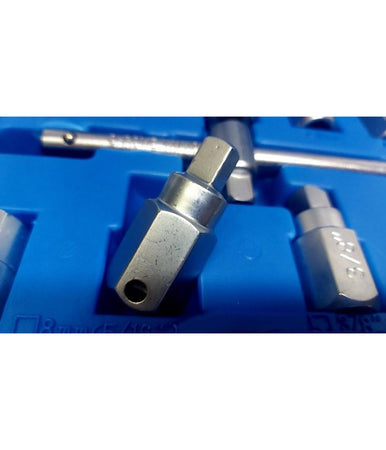 Chiave Del Carter Quadrato Ed Esagonale Set 12 Pezzi Chiavi Universali A Bussola