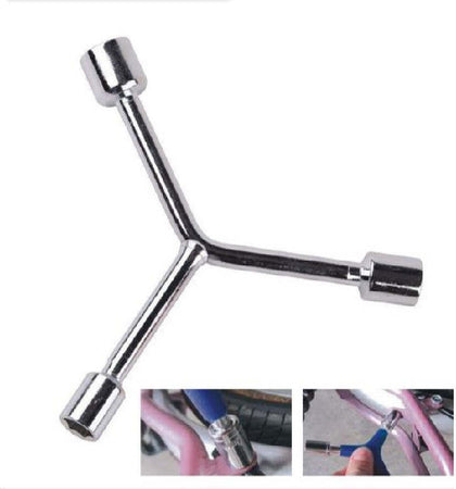 Chiave Poligonale Grande Tipo Y Con Bussole 8-10-12mm Per Bici Ferramenta 91596 Fai da te/Utensili elettrici e a mano/Utensili a mano/Chiavi e chiavi inglesi/Chiavi a bussola Trade Shop italia - Napoli, Commerciovirtuoso.it