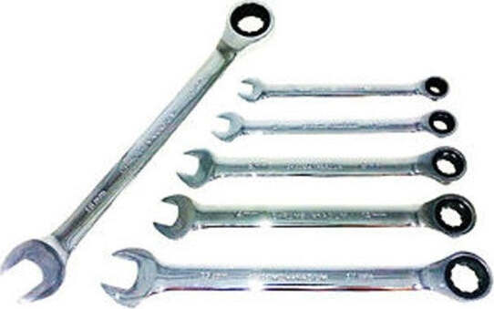 Chiavi Combinate A Cricchetto Set 6 Pz Serie Di Chiavi Combinate Con Cricchetto Fai da te/Utensili elettrici e a mano/Utensili a mano/Chiavi e chiavi inglesi/Chiavi combinate Trade Shop italia - Napoli, Commerciovirtuoso.it