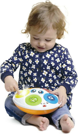 Chicco - Gioco Donatello Il Tamburello, Tamburo Armonico Educativo, Pulsanti Luminosi Con Canzoni, 2 Modalità Di Gioco, Giochi Musicali Per Bambini 6-36 Mesi Giochi e giocattoli/Giochi educativi e scientifici/Elettronica Sanitaria Gioia del Bimbo - Villa San Giovanni, Commerciovirtuoso.it