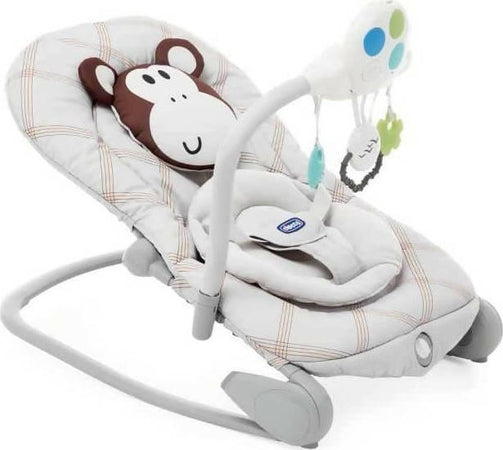 Chicco Balloon Sdraietta Neonati E Bambini Evolutiva 0 M-18 Kg, Funzioni Dondolo Poltroncina, Schienale Reclinabile, Chiusura Compatta, Vibrazione, Gioco Elettronico Interattivo, Luci Suoni, Monkey Prima infanzia/Attività e intrattenimento/Sdraiette e dondolini Sanitaria Gioia del Bimbo - Villa San Giovanni, Commerciovirtuoso.it