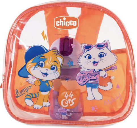 CHICCO Borraccia Zainetto Borraccia Zainetto Sport Cup Azzurra 18M+ 44 Gatti Cat Backpack Accessori Sanitaria Gioia del Bimbo - Villa San Giovanni, Commerciovirtuoso.it