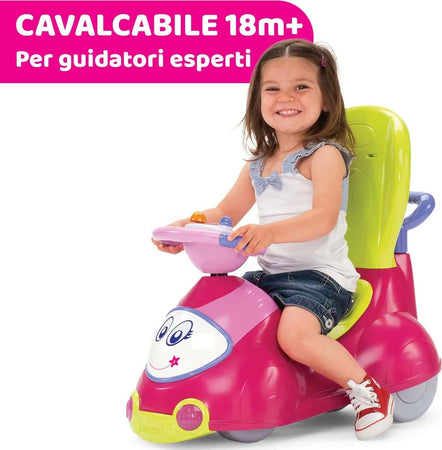 CHICCO Cavalcabile Quattro per Bambini, Macchina con Centro Attività Elettronico Removibile, Modalità di Gioco 4in1, Funzione Dondolo, Rosa, Max 20 Kg, Giochi per Bambini 9 Mesi, 3 Anni Giocattolo Sanitaria Gioia del Bimbo - Villa San Giovanni, Commerciovirtuoso.it