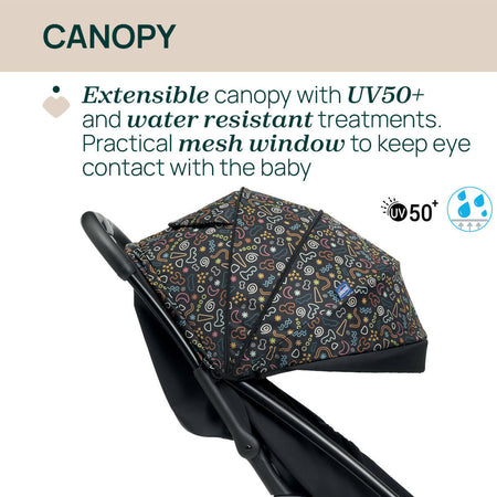 Chicco-Glee-Passeggino-Leggero-Pieghevole-Compatto-Con-Chiusura-Automatica-Ad-Una-Mano-Passeggino-Bambino-Omologato-Con-Schienale-Reclinabile-Fino-A-22kg-87x49x106cm