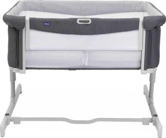 Chicco-Next2Me-Twins,-Culla-Neonato-Fianco-Letto-per-Gemelli,-2-Materassi,-Spondina-Apribile-con-una-Mano,-Altezza-Regolabile,-Regolabile-con-11-Livelli-di-Altezza,-Piedini-Pieghevole,-0m+