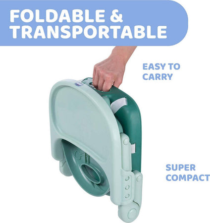 CHICCO Pocket Snack Rialzo Sedia per Bambini 6 Mesi - 3 Anni (15 kg), Seggiolino Pappa Alzasedia da Tavolo Portatile e Regolabile, con Chiusura Compatta e Vassoio Rimovibile - vari colori, saffron, giallo, dark grey, grigio, violetta, sage, rossa, verde Prima infanzia/Allattamento e pappa/Seggioloni sedili e accessori/Rialzi sedia Sanitaria Gioia del Bimbo - Villa San Giovanni, Commerciovirtuoso.it