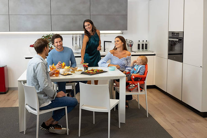 CHICCO Pocket Snack Rialzo Sedia per Bambini 6 Mesi - 3 Anni (15 kg), Seggiolino Pappa Alzasedia da Tavolo Portatile e Regolabile, con Chiusura Compatta e Vassoio Rimovibile - vari colori, saffron, giallo, dark grey, grigio, violetta, sage, rossa, verde Prima infanzia/Allattamento e pappa/Seggioloni sedili e accessori/Rialzi sedia Sanitaria Gioia del Bimbo - Villa San Giovanni, Commerciovirtuoso.it