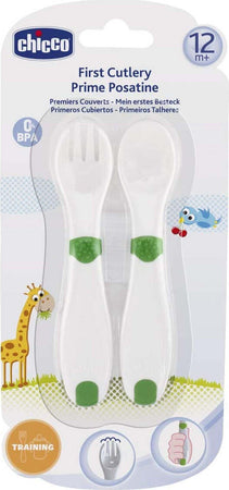 Chicco prime posatine 12+ mesi di colore Verde Prima infanzia/Allattamento e pappa/Stoviglie/Set di stoviglie Scontolo.net - Potenza, Commerciovirtuoso.it